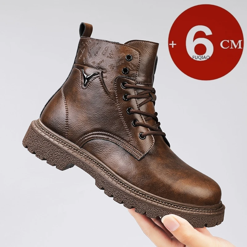Ankle Weights - Sepatu Boots Pria Penambah Tinggi Tak