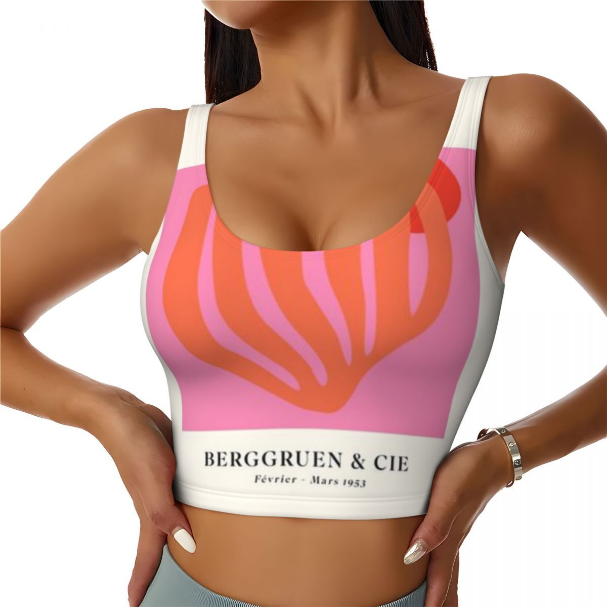 Yoga Fitness Holiday - Tank Top Olahraga Ringan Matisse Papiers