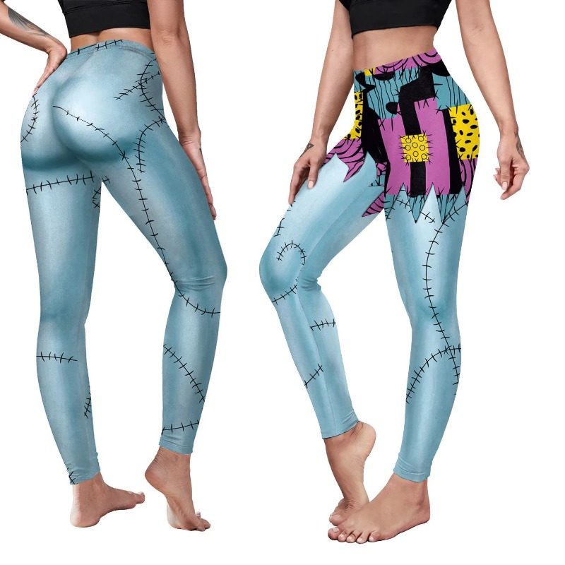 Yoga Fitness Holiday - Celana Yoga Sally Karakter Film Legging