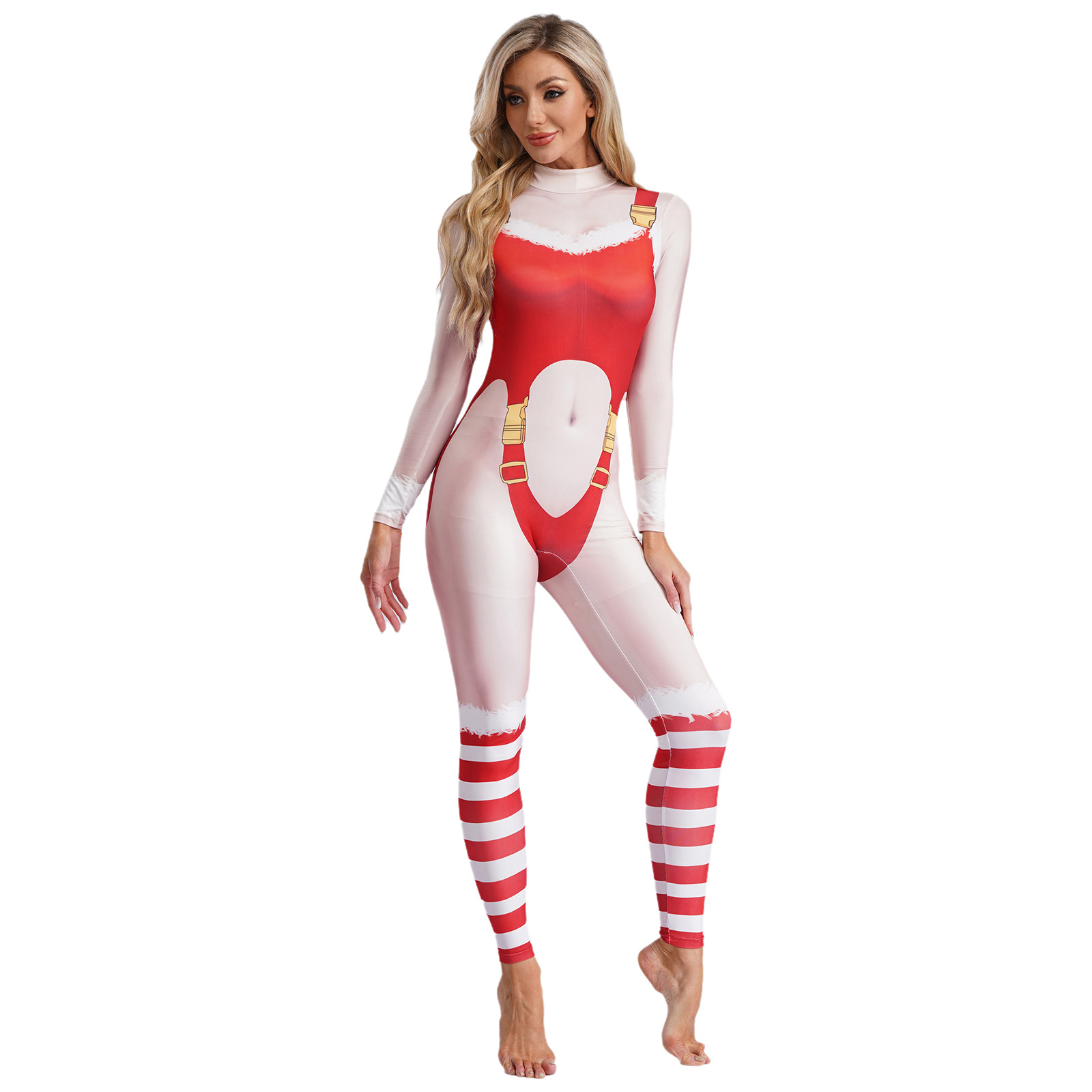 Yoga Fitness Holiday - Pakaian Jumpsuit wanita, kebugaran Yoga bersinar