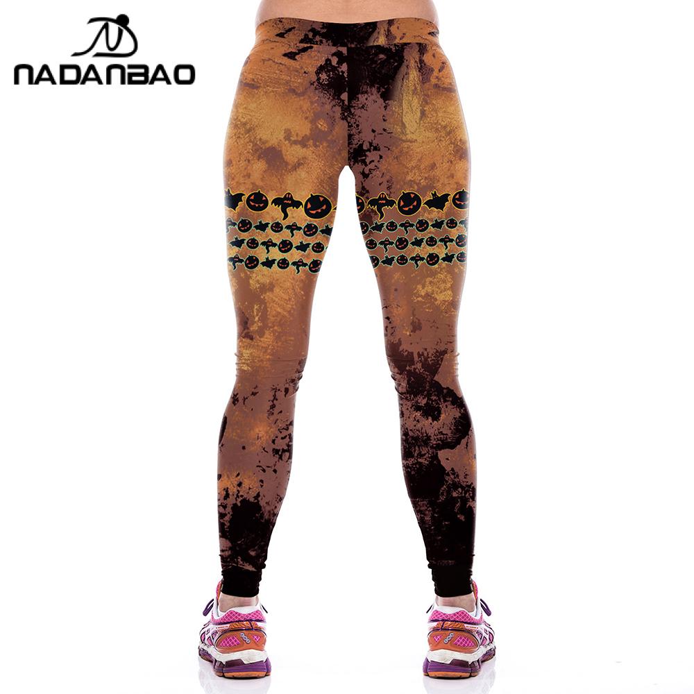 Nadanbao Legging Wanita Motif  - Yoga Fitness Holiday ulasan dan harga
