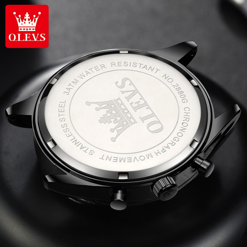 OLEVS 2880 Jam Tangan Pria Kas - Resistance Bands ulasan dan harga