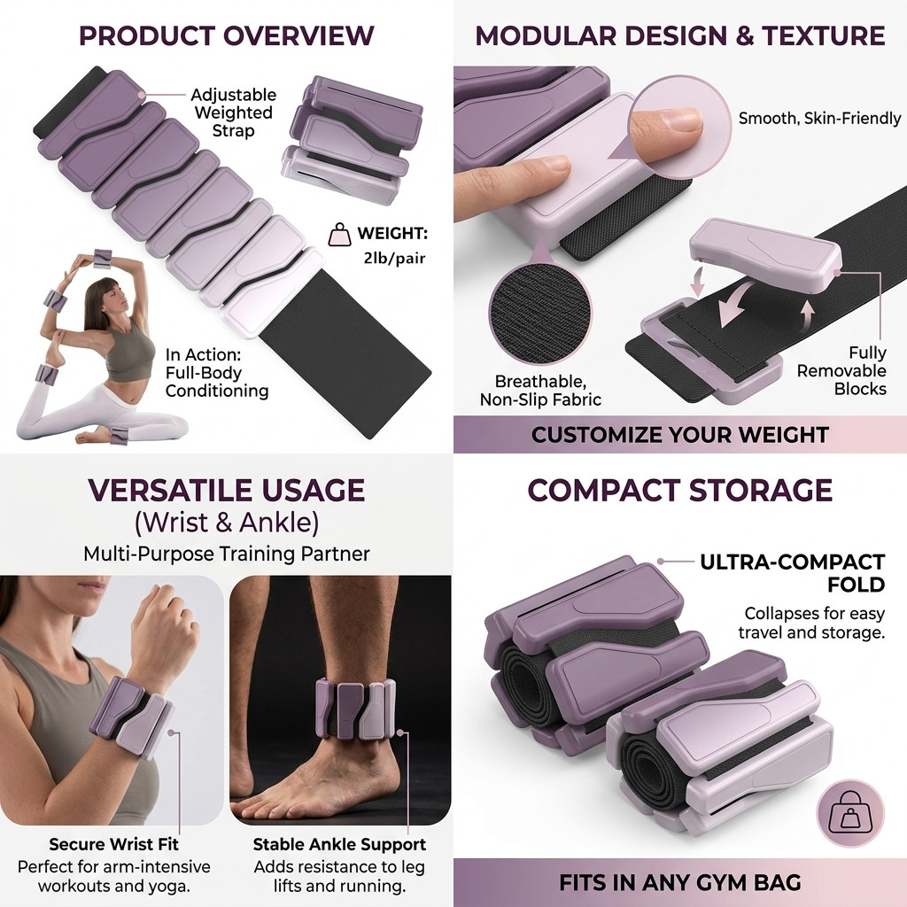 Gelang Pergelangan Tangan Berb - Ankle Weights ulasan dan harga