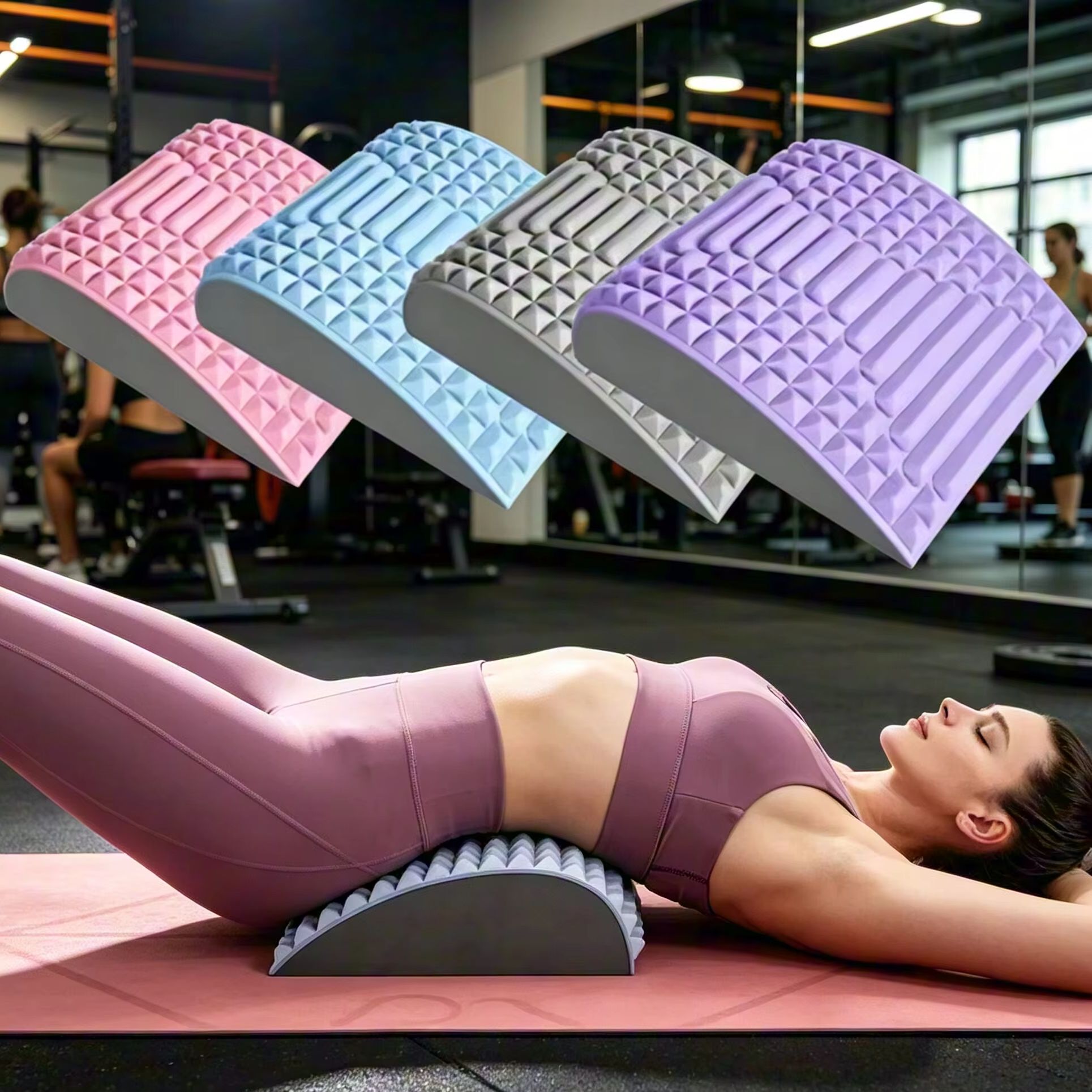 Bantal Peregang Punggung Pijat - Posture Corrector Back ulasan dan harga