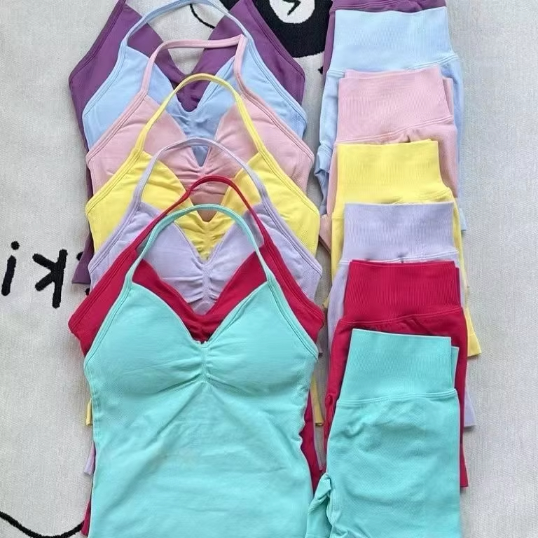1-2 Set Pakaian Olahraga Wanit - Yoga En Fitness ulasan dan harga