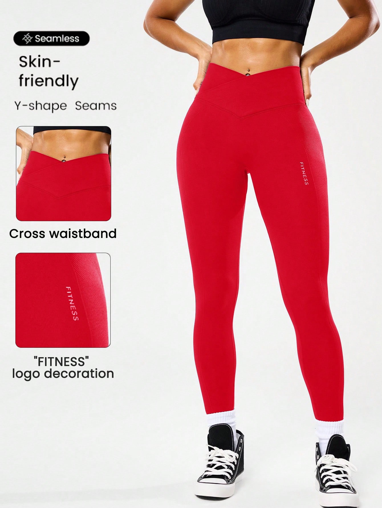 Legging yoga seamless berpingg - Yoga En Fitness ulasan dan harga