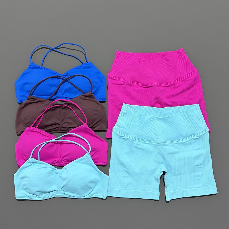 Set Olahraga Wanita 2 Potong V - Yoga En Fitness ulasan dan harga